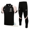 Paris Saint Germain Polo da Allenamento 2022-23 Rosa Nera per Uomo